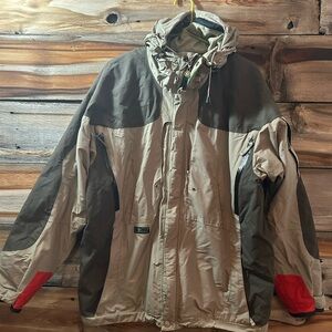 Rossignol Men's Tan and olive Ski Jacket